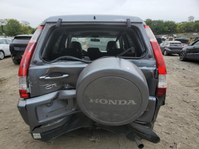 JHLRD78906C046235 - 2006 HONDA CR-V SE GRAY photo 6