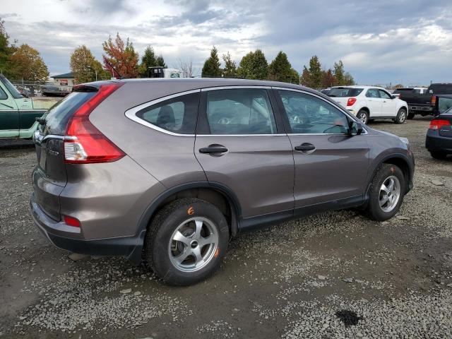 5J6RM4H32FL037893 - 2015 HONDA CR-V LX SILVER photo 3