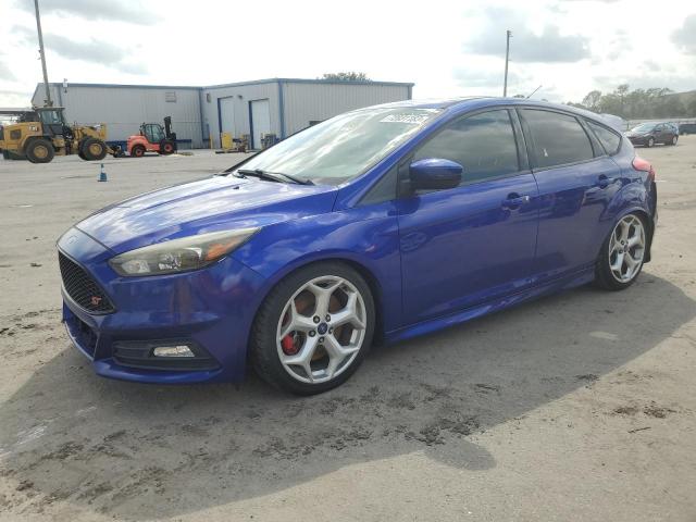 1FADP3L92FL341857 - 2015 FORD FOCUS ST BLUE photo 1