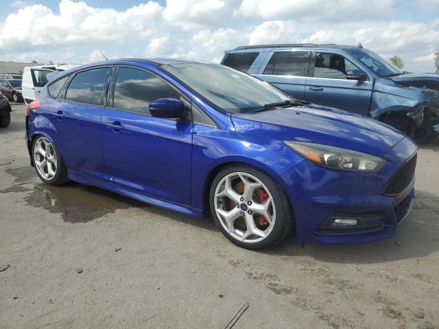 1FADP3L92FL341857 - 2015 FORD FOCUS ST BLUE photo 4