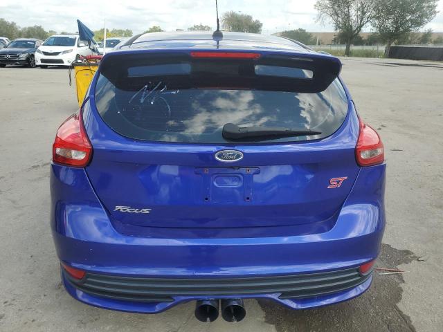 1FADP3L92FL341857 - 2015 FORD FOCUS ST BLUE photo 6