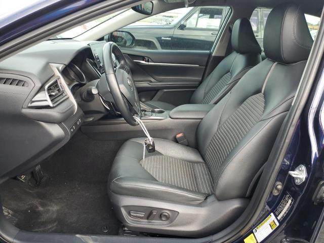 4T1T11AK0NU658798 - 2022 TOYOTA CAMRY SE BLUE photo 7