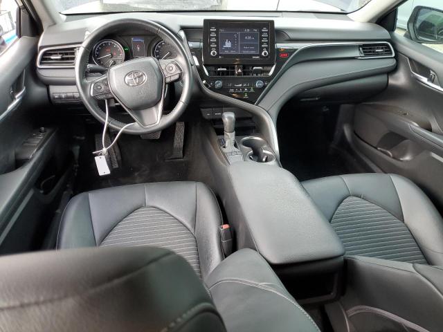 4T1T11AK0NU658798 - 2022 TOYOTA CAMRY SE BLUE photo 8