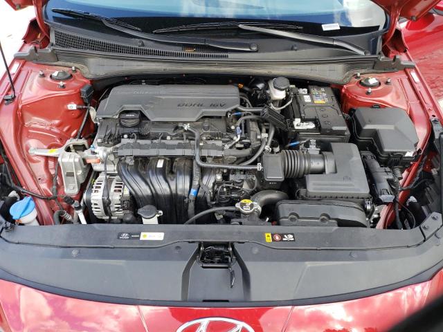 KMHLL4AG5PU465573 - 2023 HYUNDAI ELANTRA SE RED photo 11