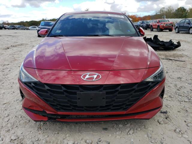 KMHLL4AG5PU465573 - 2023 HYUNDAI ELANTRA SE RED photo 5