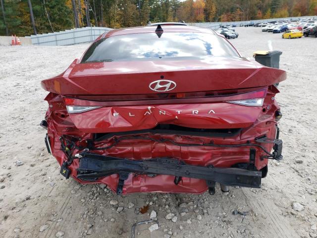 KMHLL4AG5PU465573 - 2023 HYUNDAI ELANTRA SE RED photo 6