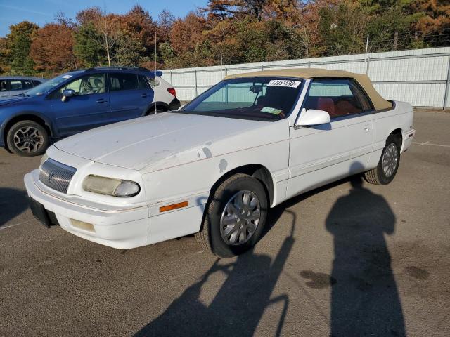 1C3EU4536SF606962 - 1995 CHRYSLER LEBARON GTC WHITE photo 1