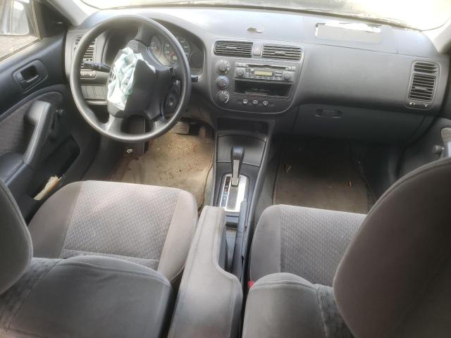 1HGES16395L006717 - 2005 HONDA CIVIC DX VP SILVER photo 8