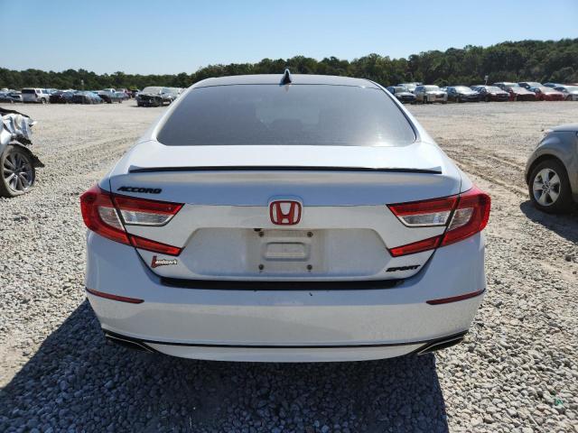 1HGCV1F34MA039732 - 2021 HONDA ACCORD SPORT WHITE photo 6