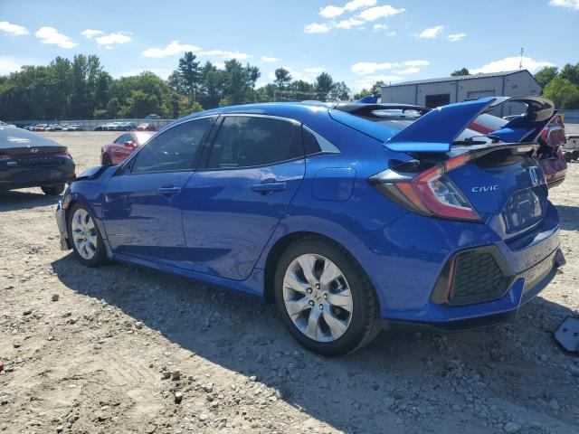 SHHFK7H56HU213804 - 2017 HONDA CIVIC EX BLUE photo 2