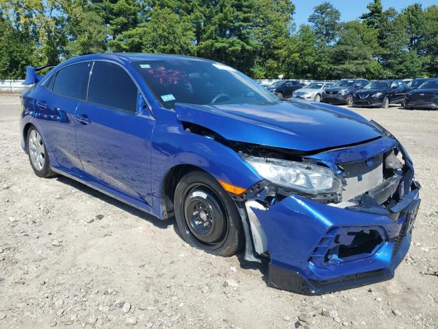 SHHFK7H56HU213804 - 2017 HONDA CIVIC EX BLUE photo 4