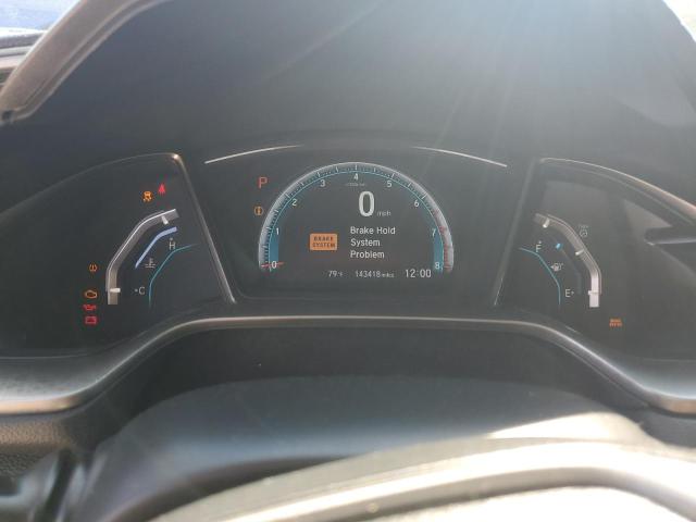 SHHFK7H56HU213804 - 2017 HONDA CIVIC EX BLUE photo 9