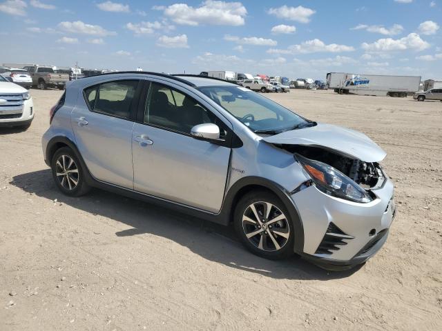 JTDKDTB32K1623106 - 2019 TOYOTA PRIUS C SILVER photo 4