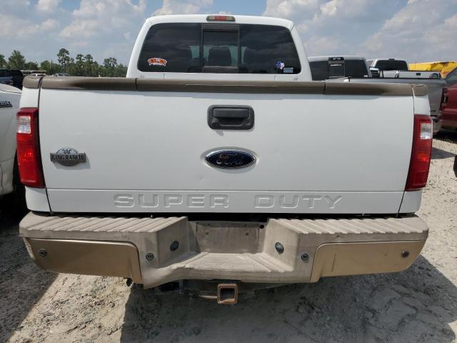 1FT7W2BT9BEB03715 - 2011 FORD F250 SUPER DUTY WHITE photo 6