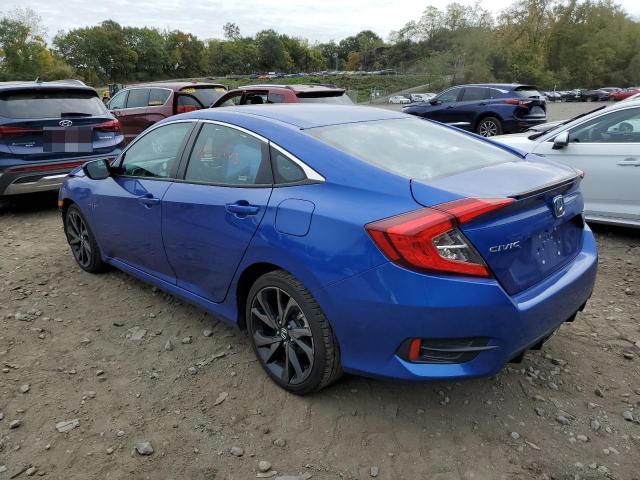 2HGFC2F86MH557931 - 2021 HONDA CIVIC SPORT ლურჯი ფოტო 2