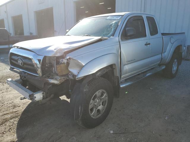 5TETU62N86Z146121 - 2006 TOYOTA TACOMA PRERUNNER ACCESS CAB SILVER photo 1