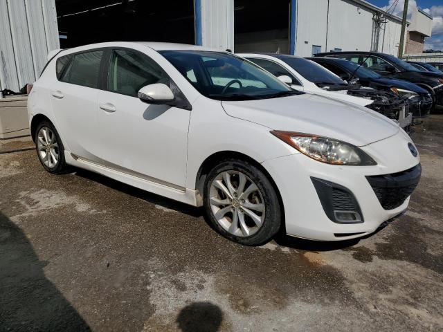 JM1BL1H53A1214207 - 2010 MAZDA 3 S WHITE photo 4