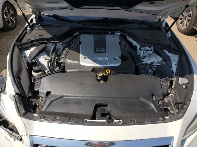 JN1BV7AR1EM698041 - 2014 INFINITI Q50 BASE WHITE photo 11