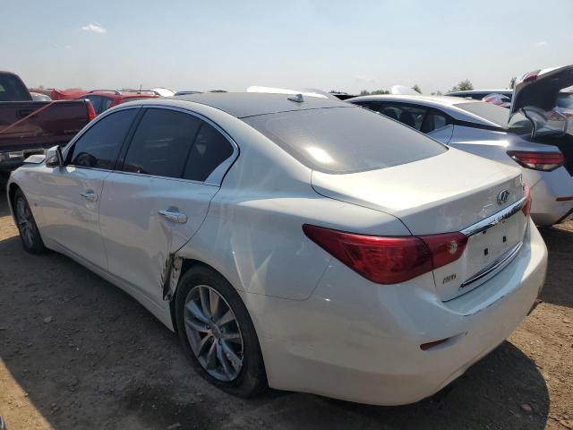 JN1BV7AR1EM698041 - 2014 INFINITI Q50 BASE WHITE photo 2