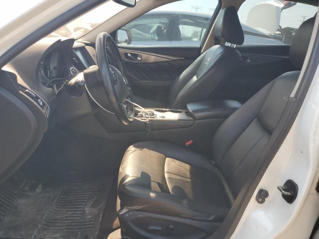 JN1BV7AR1EM698041 - 2014 INFINITI Q50 BASE WHITE photo 7