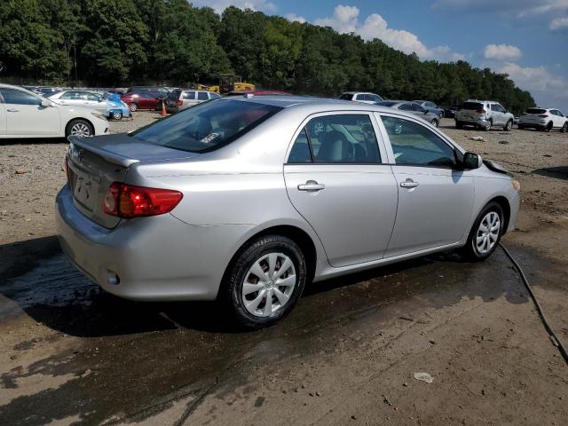 1NXBU40E89Z072520 - 2009 TOYOTA COROLLA BASE 银色 照片 3