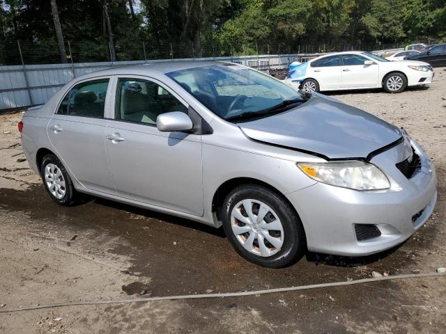1NXBU40E89Z072520 - 2009 TOYOTA COROLLA BASE 银色 照片 4