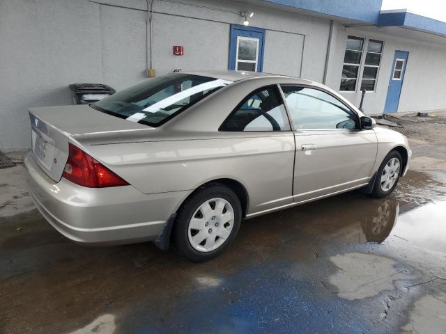 1HGEM22992L075025 - 2002 HONDA CIVIC EX TAN photo 3