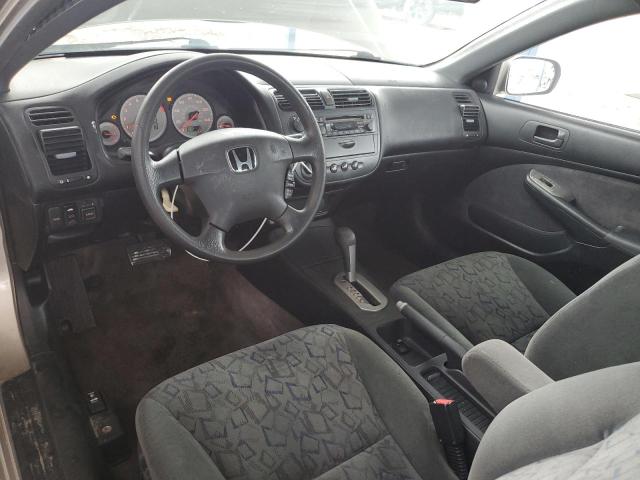 1HGEM22992L075025 - 2002 HONDA CIVIC EX TAN photo 8