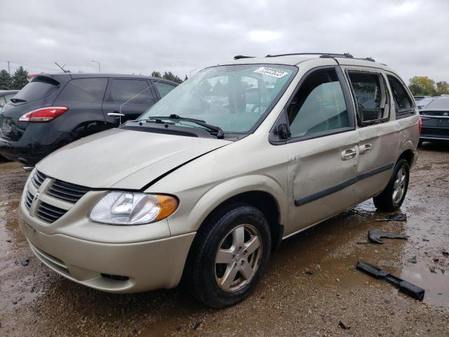 1D4GP45R25B234034 - 2005 DODGE CARAVAN SXT BEIGE photo 1