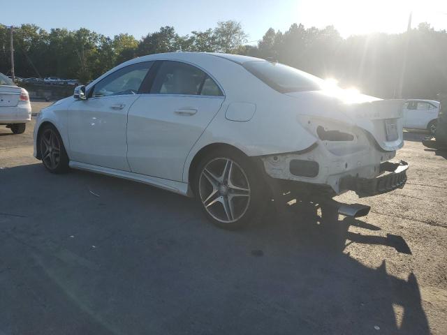 WDDSJ4GB0FN182059 - 2015 MERCEDES-BENZ CLA 250 4MATIC WHITE photo 2