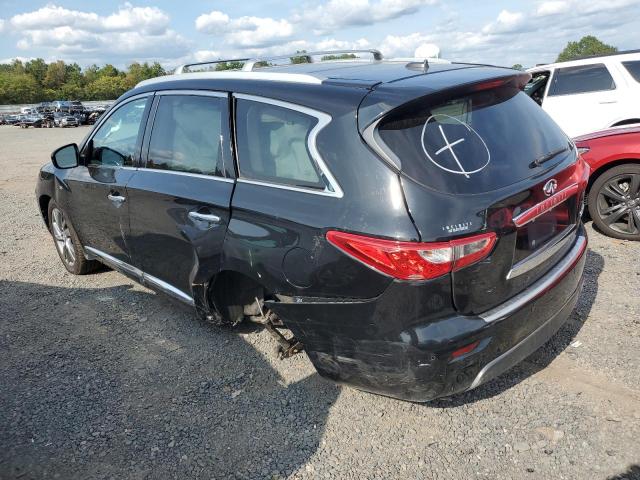 5N1AL0MM2EC529914 - 2014 INFINITI QX60 BLACK photo 2