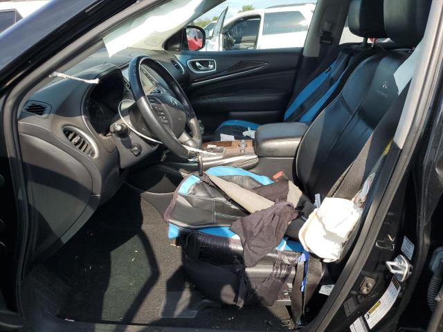 5N1AL0MM2EC529914 - 2014 INFINITI QX60 BLACK photo 7