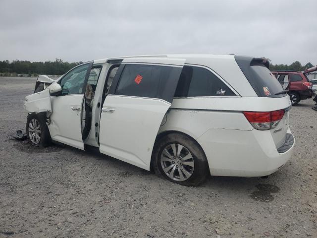 5FNRL5H64FB010433 - 2015 HONDA ODYSSEY EXL WHITE photo 2