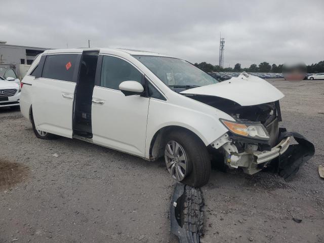 5FNRL5H64FB010433 - 2015 HONDA ODYSSEY EXL WHITE photo 4