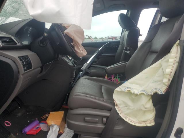 5FNRL5H64FB010433 - 2015 HONDA ODYSSEY EXL WHITE photo 7