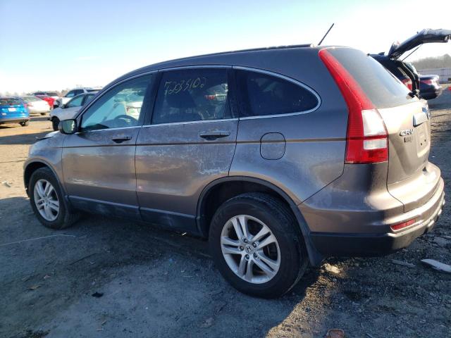 5J6RE4H7XBL060655 - 2011 HONDA CR-V EXL GRAY photo 2