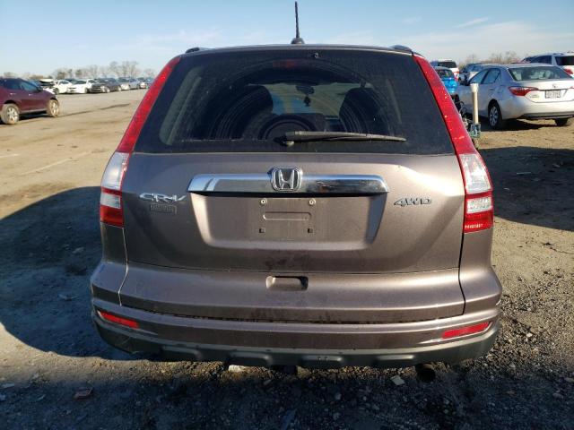 5J6RE4H7XBL060655 - 2011 HONDA CR-V EXL GRAY photo 6