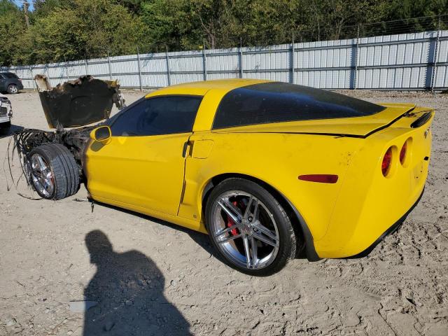 1G1YY25E575133483 - 2007 CHEVROLET CORVETTE Z06 YELLOW photo 2