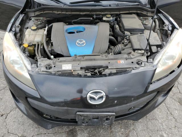 JM1BL1UP9D1848603 - 2013 MAZDA 3 I BLACK photo 11