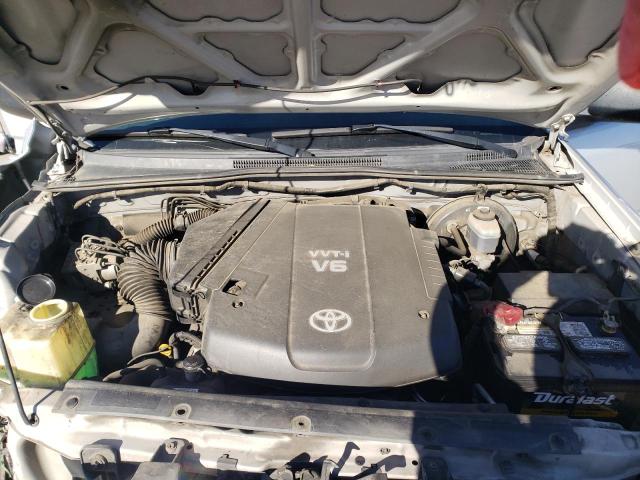 5TEJU62N56Z208243 - 2006 TOYOTA TACOMA DOUBLE CAB PRERUNNER SILVER photo 11