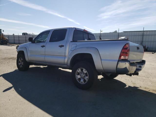 5TEJU62N56Z208243 - 2006 TOYOTA TACOMA DOUBLE CAB PRERUNNER SILVER photo 2