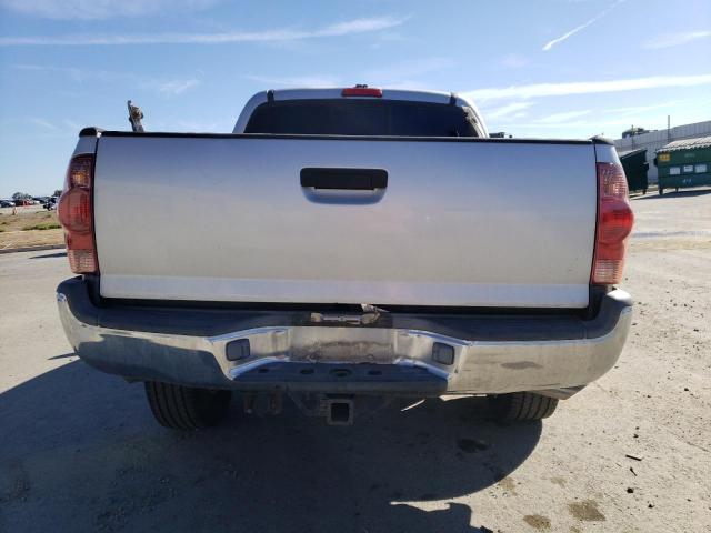 5TEJU62N56Z208243 - 2006 TOYOTA TACOMA DOUBLE CAB PRERUNNER SILVER photo 6