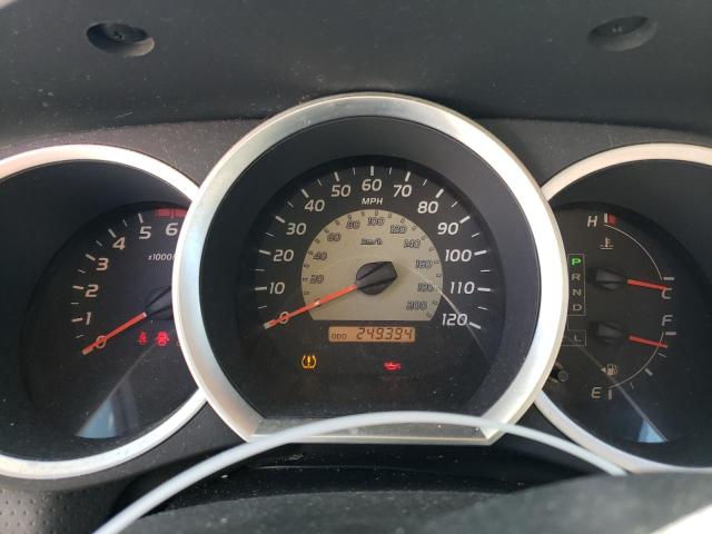 5TEJU62N56Z208243 - 2006 TOYOTA TACOMA DOUBLE CAB PRERUNNER SILVER photo 9