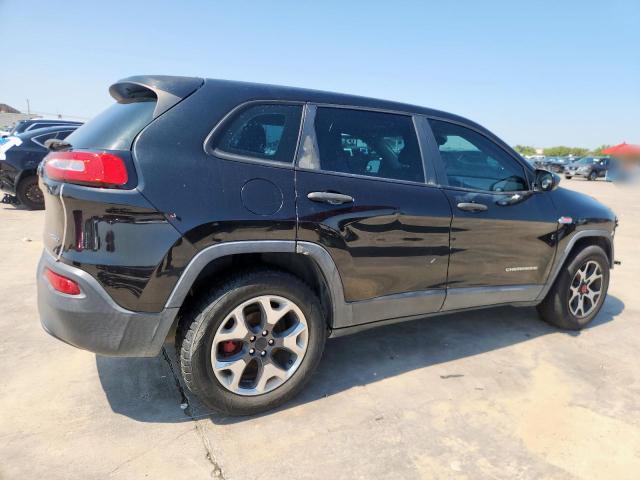 1C4PJLAB8EW201002 - 2014 JEEP CHEROKEE SPORT BLACK photo 3