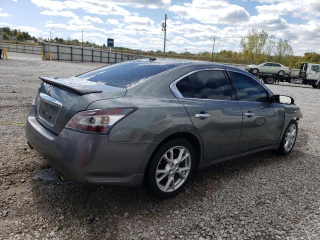 1N4AA5AP6EC447180 - 2014 NISSAN MAXIMA S GRAY photo 3