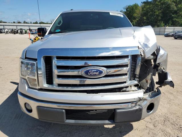 1FTEW1C85AFD39153 - 2010 FORD F150 SUPERCREW SILVER photo 5