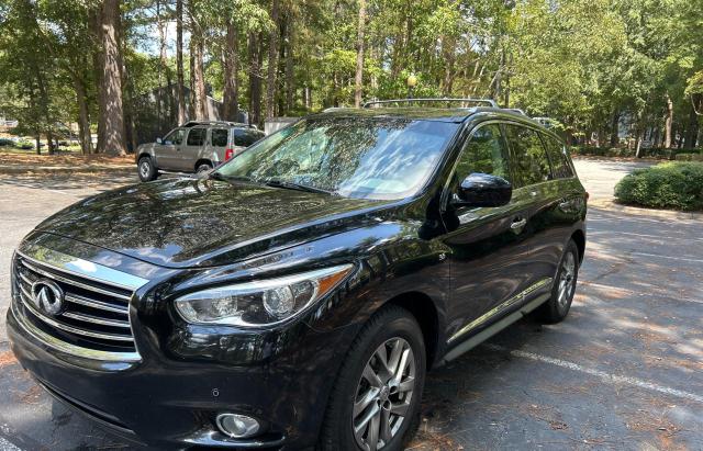 5N1AL0MN6FC545785 - 2015 INFINITI QX60 BLACK photo 2