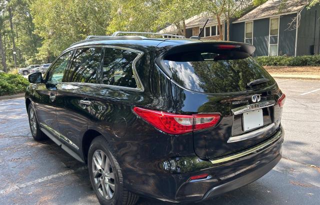 5N1AL0MN6FC545785 - 2015 INFINITI QX60 BLACK photo 3