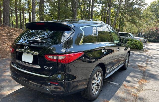 5N1AL0MN6FC545785 - 2015 INFINITI QX60 BLACK photo 4