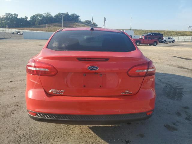 1FADP3F25FL345335 - 2015 FORD FOCUS SE RED photo 6